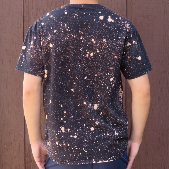 Marvel Wasp Custom Galaxy Bleach Tee sz L - Picture 3 of 4